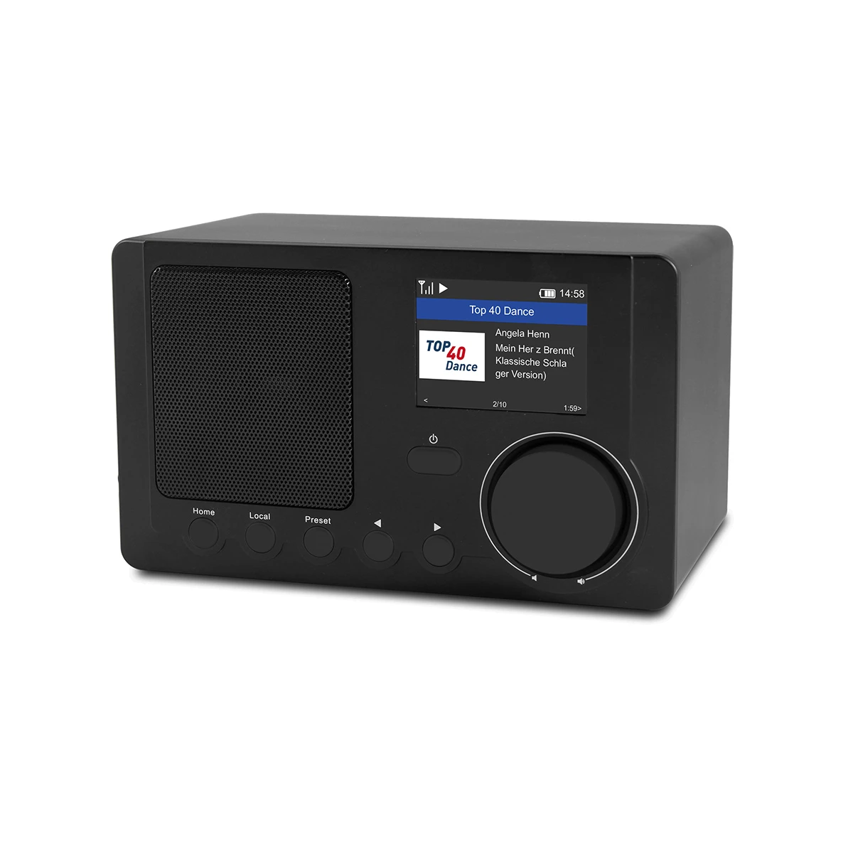 MA-210N Portable Internet Radio WiFi Receiver with Bluetooth 2000mAH Built-in Battery Rechargeable