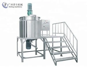 Machine for making liquid soap, pine gel, and other cleaning chemicals