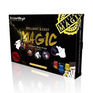 Magic Kit for Kids Magic Games for Children Including 25 Tricks Easy to Play Magic Best Gift for Boys and Girls DVD Instruction