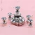 Magnetic Diamond Alloy Nail Stand Holder Practice Display Set