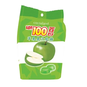 Malaysia Imported Candy Lot100 One Hundred Of Marshmallows 320G Mixed Fruit Juice Gummy Candy Qq