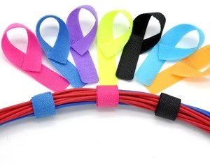Manufacture supply seat belt nylon hook and loop tape