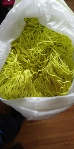 Manufacturer direct ready to ship rubber white 4mm round ear loop high elastic webbing in stock