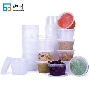 manufacturer supply bpa free reusable 16oz plastic bowl