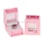 Import Manufacturers stock supply packaging jewelry box good material velvet jewelry box OEM/ODM for rings from China