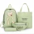 Import Many styles Stock 4pcs set student school bag for pupil from China
