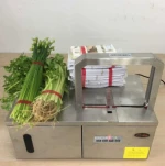 Market supply small size binding incense/vegetable/cards tape strapping machine