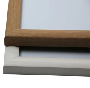 MDF retro frame with single-sided magnetic wooden board for teaching and office use.