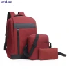 Men Picnic Bags Waterproof Travel School Backpack Laptop Bags