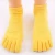 Import Men Women Sport Yoga Socks Exercise Gym Cotton Pilates Anti-slip Sock Five Toes from China