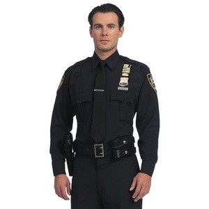 Men&#39;s black safety guards security uniform