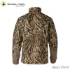 Mens Breathable Softshell Pullover Jacket Polyester For Hunting