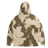Mens Camo Pullover Hoodie Tactical Army Outdoor Coat Camouflage Down Jacket