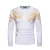 Import Mens Fashion Gold Foil Print Pullover Long Sleeve Sweatshirt from China