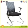 Mesh back ergonomic chairs Sled Chrome frame Office Reception Chair conference chair for meeting room