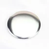 Metal Round Logo Customized Cosmetic Make Up Compact Hand Pocket Rose Gold Mirror