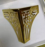 Metal Stainless Steel Design Decoration Furniture Legs Parts For Sofa Use In Gold or silver