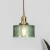 Import mini hand blown clear green glass lamp shade pendant lighting Chandelier from China