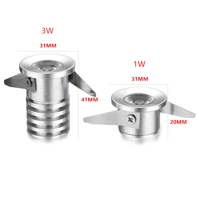 Buy Mini Recessed In Led Downlight 3w 220v 230v Led Spot Light White ...