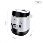 Mini Rice Cooker Parts Cover Plastic Gear Damper Small Kitchen Appliance Rotary Damper Actuator