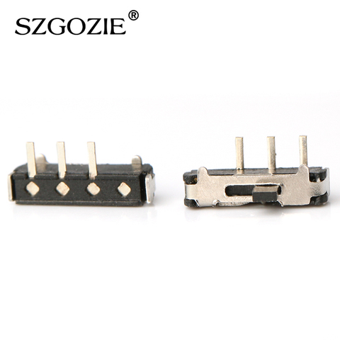 Buy Mini Slide Switch Slide On Off Switch 1p2t 3pin Msk12d18g-2h 2.0mm ...