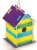Import Mini Wooden Birdhouse Kits, Bird Houses to Paint and Decorate for Kids Arts and Crafts or Garden Projects from China