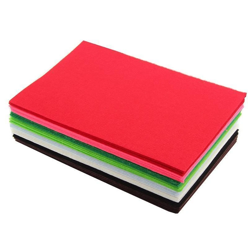 Mix color Soft Polyester Felt Fabric DIY Felt Fabric Pack