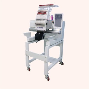 Mixed computerized equipment chenille embroidery machine one head from chinese supplier