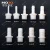Import MJ-18-G1/2  Straight type silicone hose ID 18mm- G1/2 external thread water PP pipe fitting from China