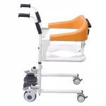 MKX-YWJ-01A Patient Transfer Lift Chair with Commode Shower Wheelchair for Handicapped Invalid Disabilities Elderly Paralyzed