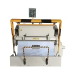 ML-1200 Semi Automatic Manual Paper Board Die Cutter Machine Flatbed Die Cutting Machine Creasing Sweet Box Making Machine ?35m