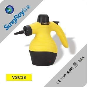 Model VSC38 Home Use Steam Cleaner with 9 parts, as seen on tv steam easy cleaner