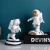 Modern Astronaut Miniature Figurines Resin Craft Home Fairy Garden Desktop Decoration Furnishing Articles Room Accessories Gift