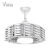 Import Modern Bladeless Air Cooling Ceiling Fan With Led Light Air Circulator Chandelier Fan Ceiling Led Ceiling Fans Fancy Decoration from China