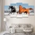 Import Modern Canvas Painting Art Picture Of The Wall 5 Pieces Animal Horse Pentium Home Decor Room Modular HD Printed Picture Frame from China