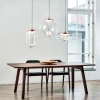 Modern Colorful Glass Pendant Lights with different lampshade for Indoor Decorative lamp