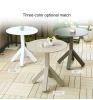 Modern Design Metal Cafe Table  Balcony Outdoor Furniture Aluminium Tea Table Round Top