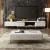 Import Modern light luxury jazz white living room TV cabinet environmental protection marble telescopic TV cabinet from China