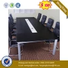 Modern Office Conference Boardroom office meeting table and Leather Chairs Set(UL-MFC259.1)