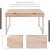 Import Modern Simple Wooden Metal Computer Desk With Drawer PC Laptop Table Student Study Table  Home Office Furniture from China