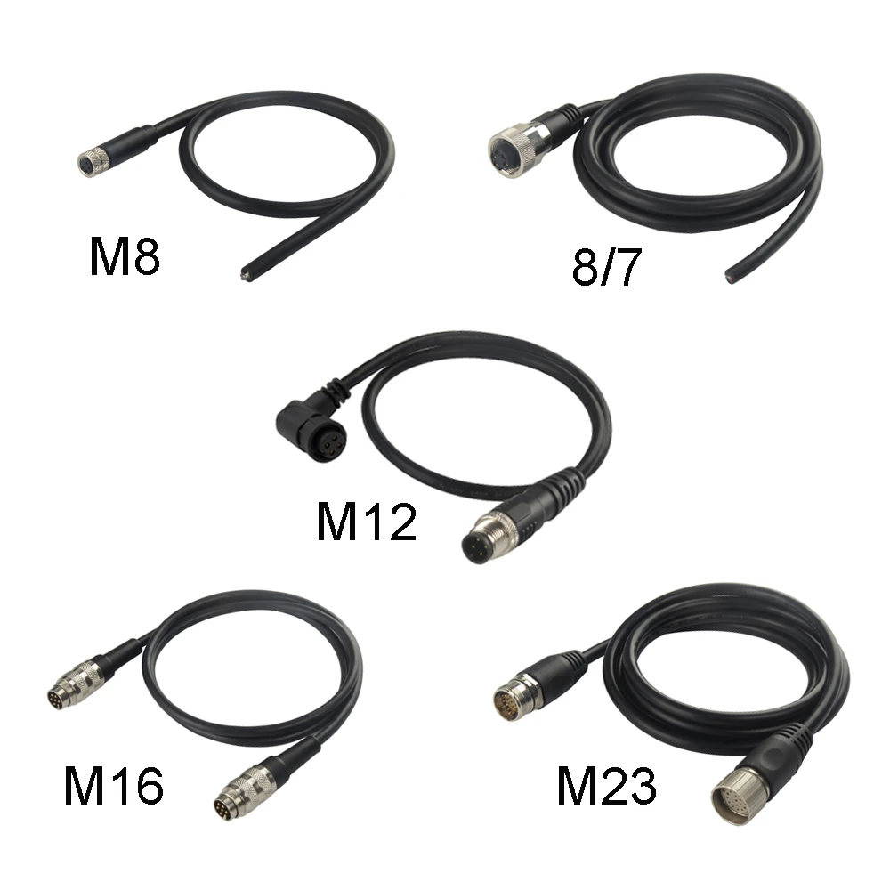 more 10 years factory China maker 4 pin plug male to female connector usb m12 cable