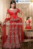 Most Beautiful Lehenga Embellished Bridal Dress Designer Red Indian Wedding Dress Attractive Mermaid Style Wedding Gown Dress