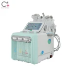 Most Popular Multi-Functional 7 in 1 Microdermabrasion Diamond Ultrasonic wrinkle removal beauty Aqua Facial Jet machine