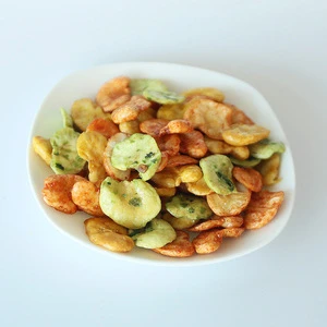 Most popular spicy fried broad bean chips, on promotion,fava beans