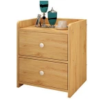 Movable Luxury Wooden Hospital Hotel White Antique Small Bedside Nightstand For Sale