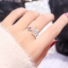 MRW30024 Butterfly ring female student index finger gold plated open joint adjustable rings jewelry butterfly ring