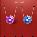 Ms. Crystal USB Charging Necklace wearable Factory Anion Air Purifier remove PM 2.5