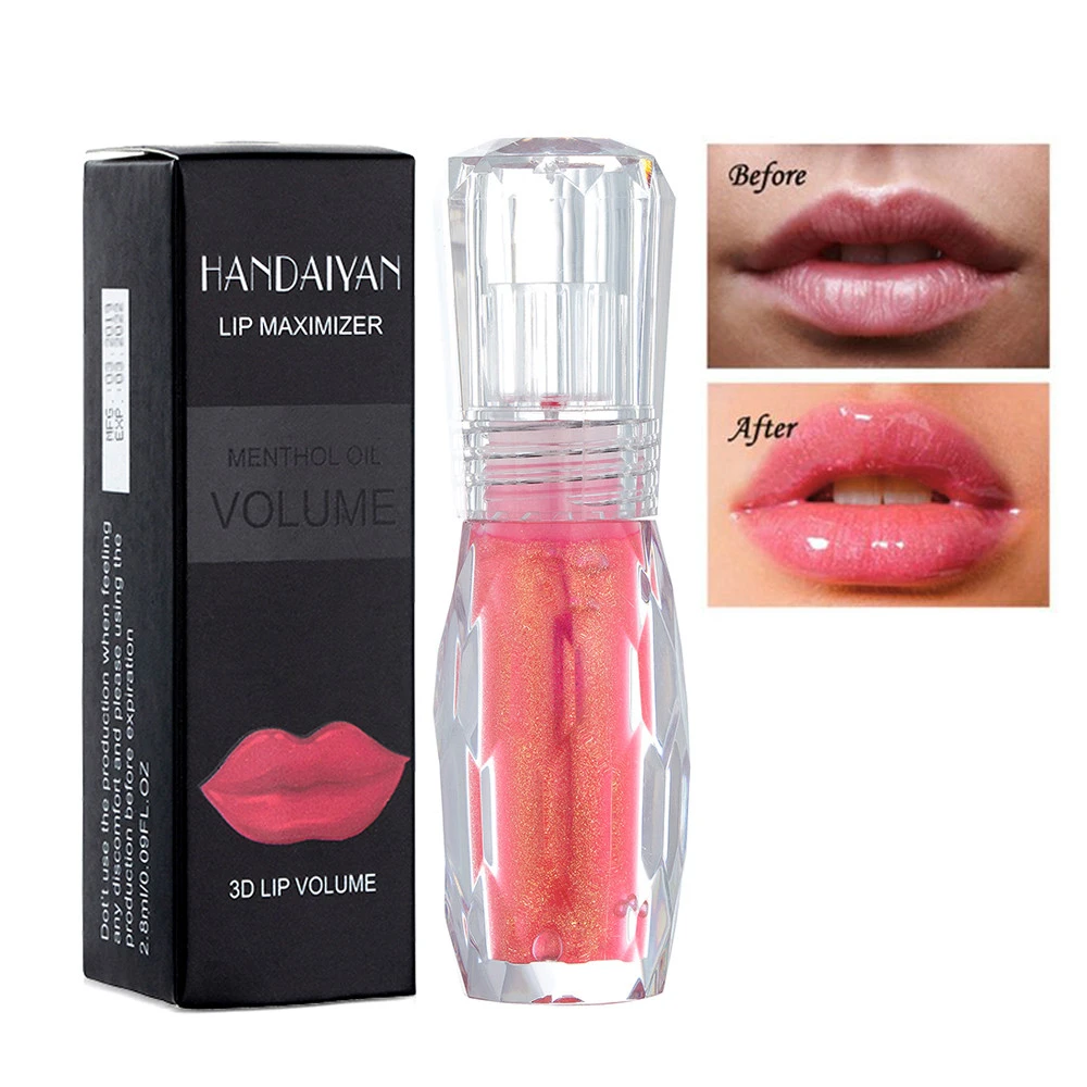 Multi Colors Custom Moisturizing Long Lasting Glitter Shiny Lipgloss Plumping Lipstick Lip Gloss