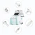 Import Multi function facial microdermabrasion machine H2O2 skin care/H2O2 facial machine/6 In 1 small bubble from China