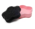 Multicolor Star Silicone Makeup Brush Cleaner Pad Sponge Washing Scrubber Board Cleaning Mat Tool